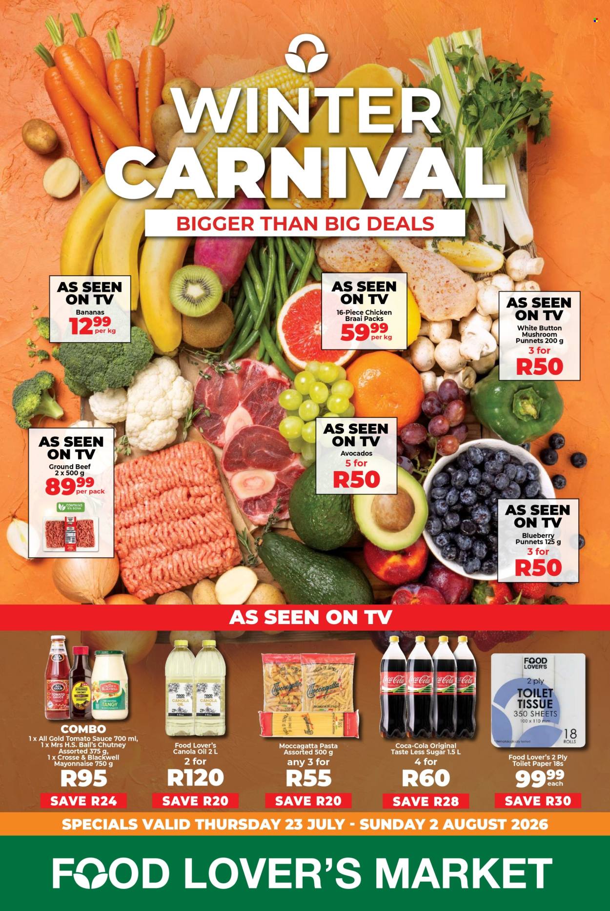 Food Lover's Market specials - 23/07/2026 - 02/08/2026. Page 1