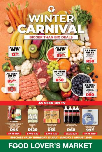 Food Lover's Market catalogue  - 23/07/2026 - 02/08/2026.