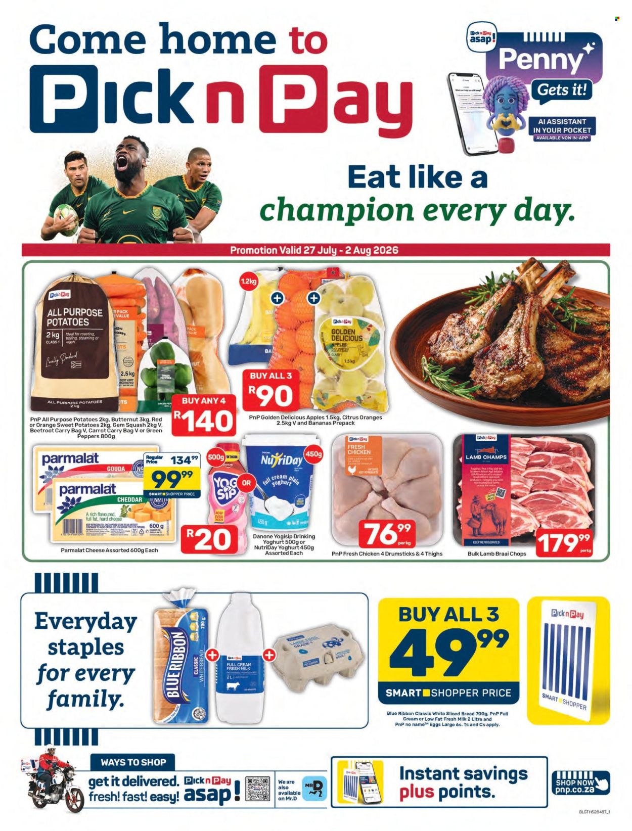 Pick n Pay specials - 27/07/2026 - 02/08/2026. Page 1