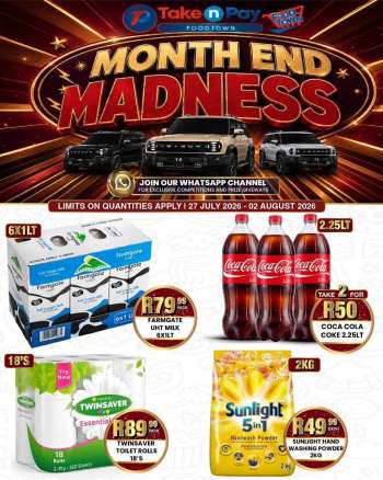 Take n Pay catalogue  - 27/07/2026 - 02/08/2026.