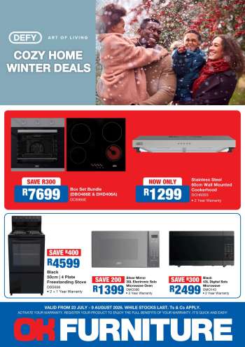 OK Furniture catalogue  - 23/07/2026 - 09/08/2026.