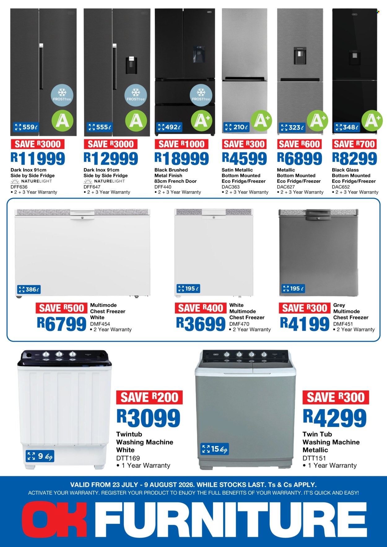OK Furniture specials - 23/07/2026 - 09/08/2026. Page 2