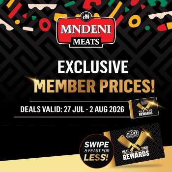 Mndeni Meats catalogue  - 27/07/2026 - 02/08/2026.
