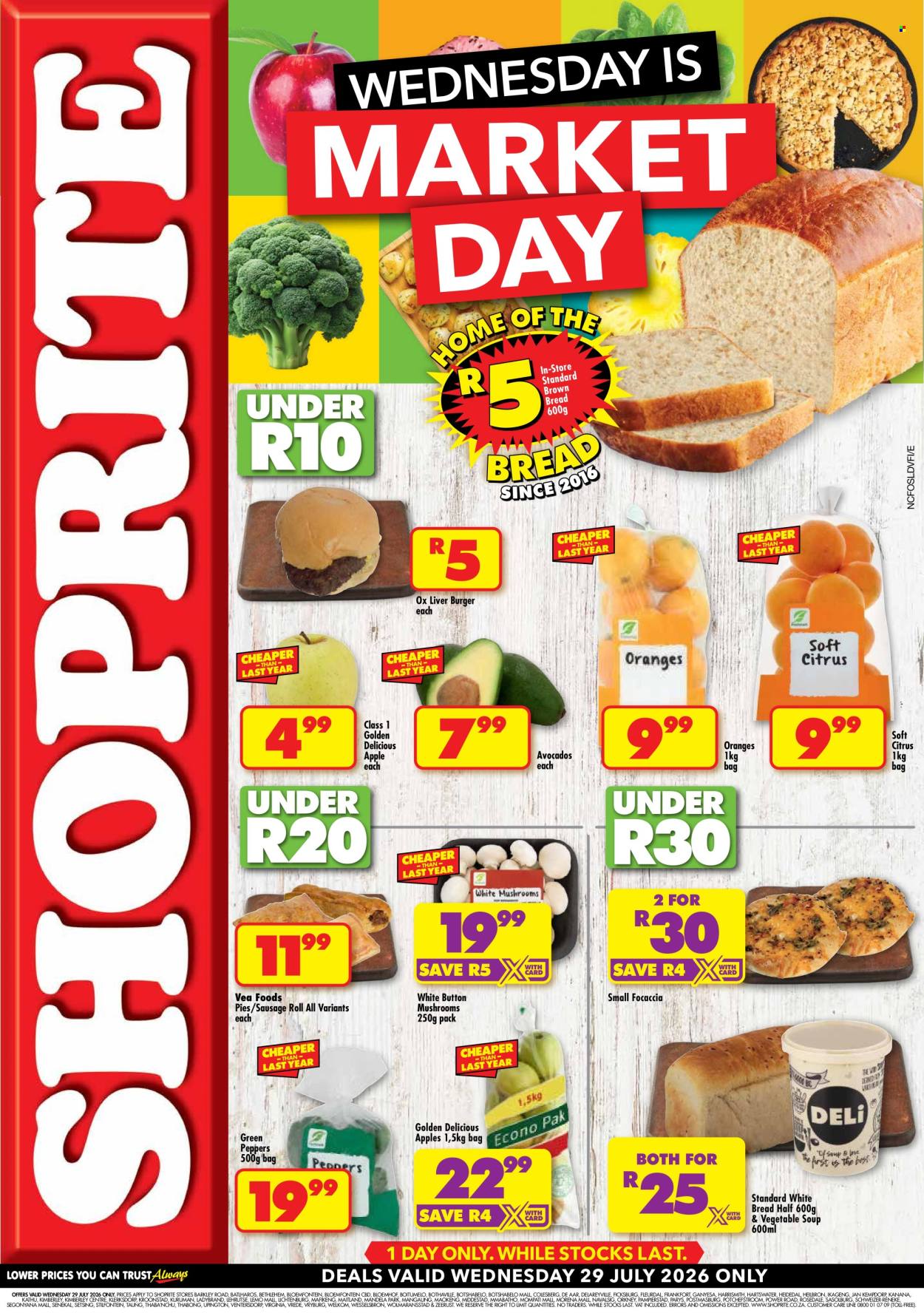 Shoprite specials - 29/07/2026 - 29/07/2026. Page 1
