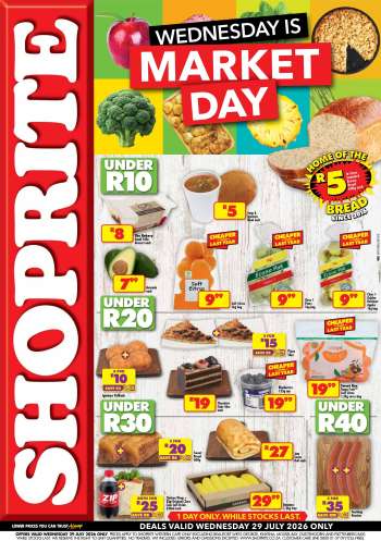 Shoprite catalogue  - 29/07/2026 - 29/07/2026.