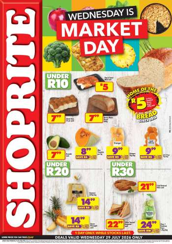 Shoprite catalogue  - 29/07/2026 - 29/07/2026.