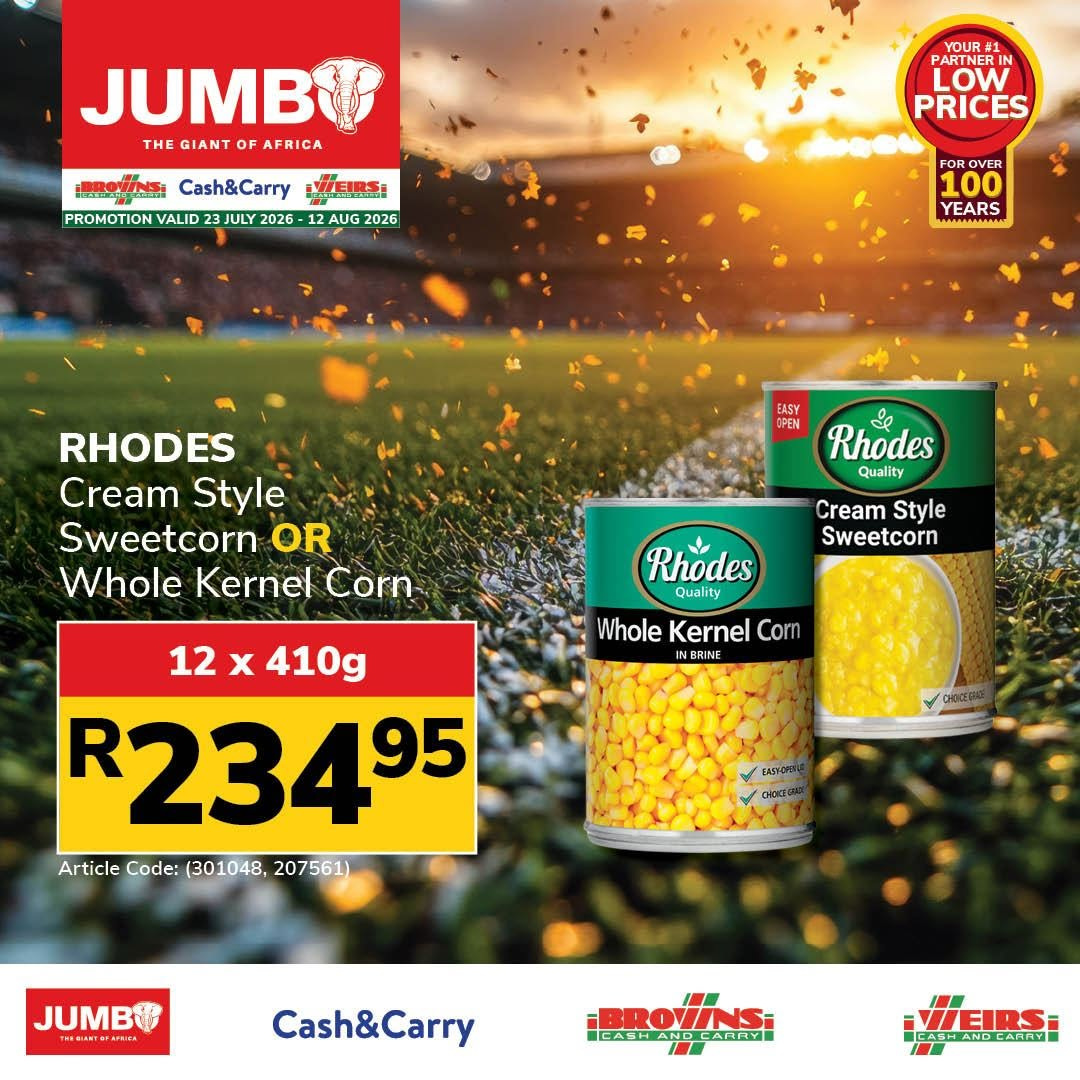 Jumbo Cash & Carry specials - 23/07/2026 - 12/08/2026. Page 11