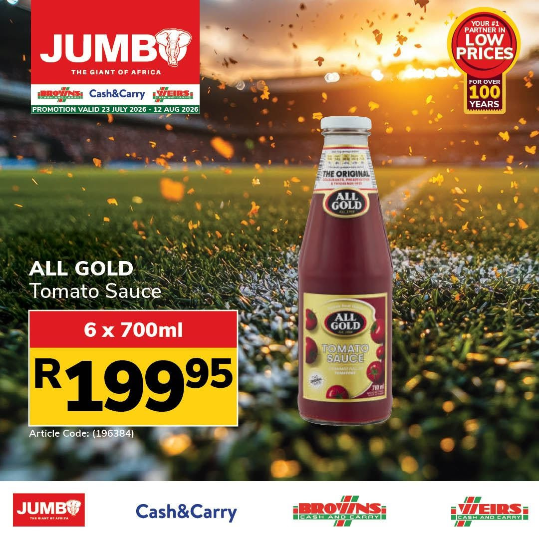 Jumbo Cash & Carry specials - 23/07/2026 - 12/08/2026. Page 12
