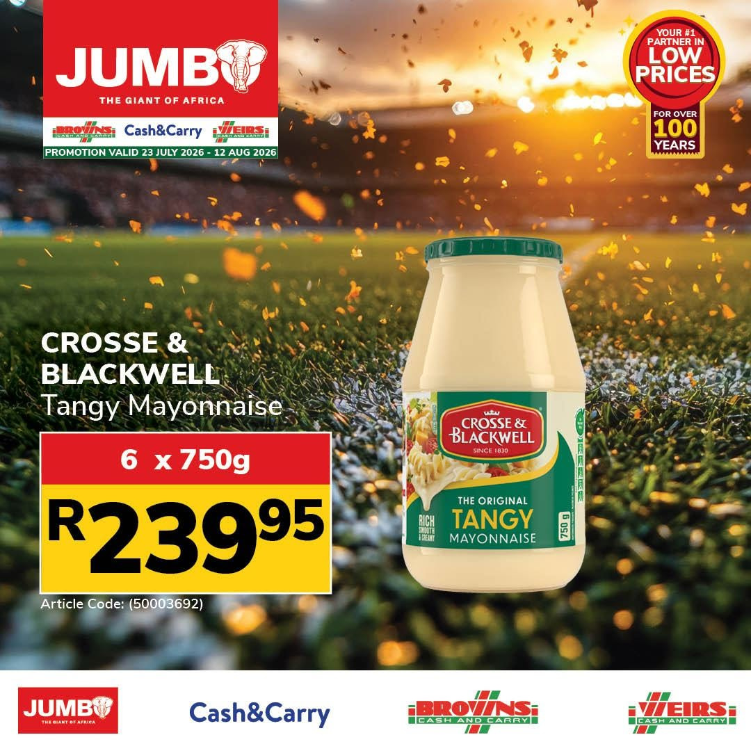 Jumbo Cash & Carry specials - 23/07/2026 - 12/08/2026. Page 13