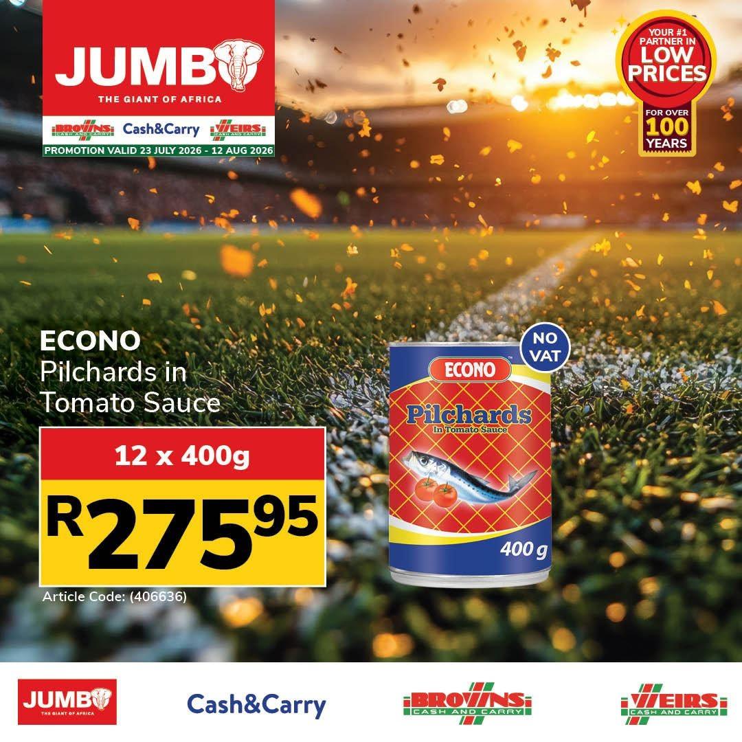 Jumbo Cash & Carry specials - 23/07/2026 - 12/08/2026. Page 14