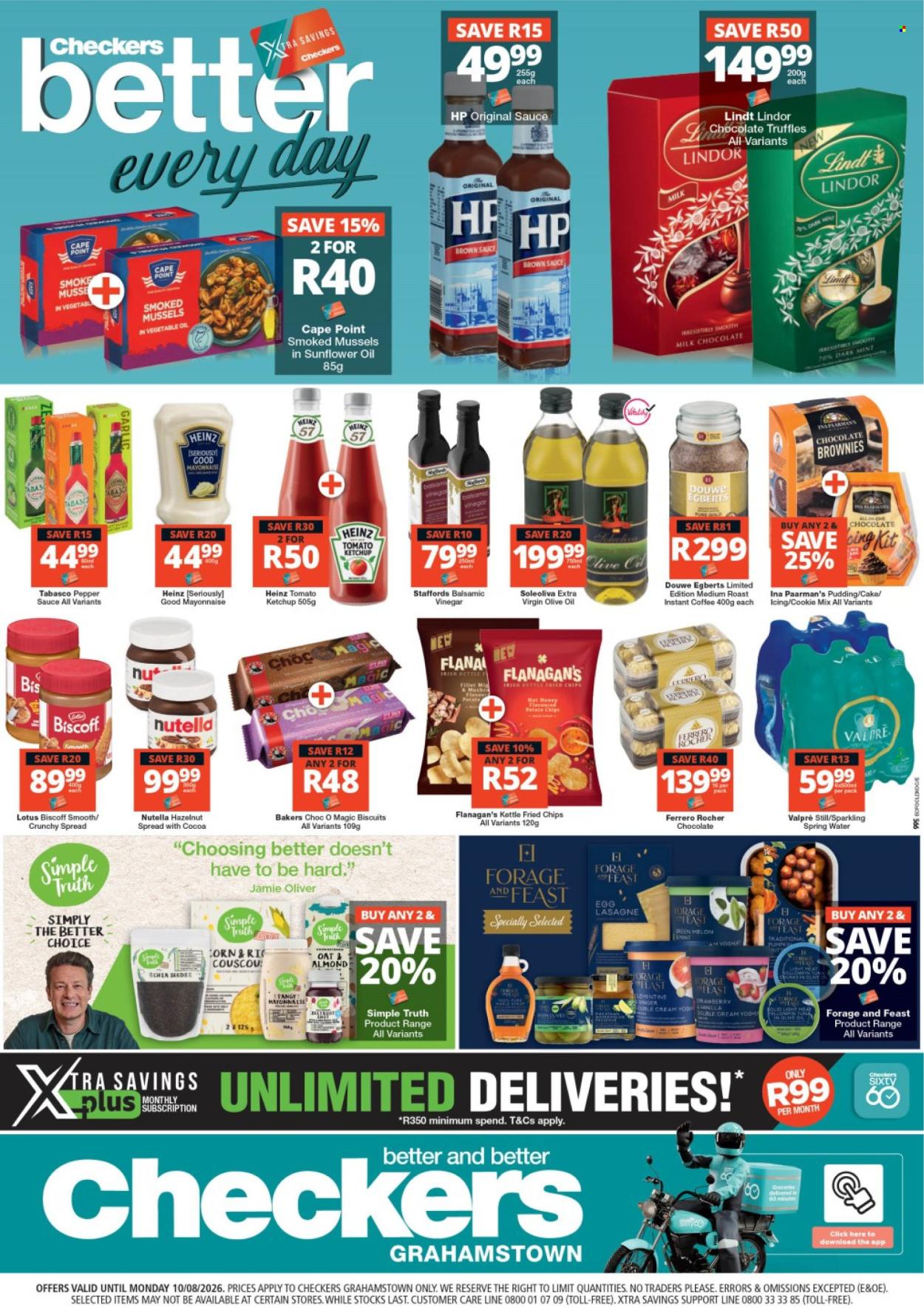 Checkers specials - 20/07/2026 - 10/08/2026. Page 1