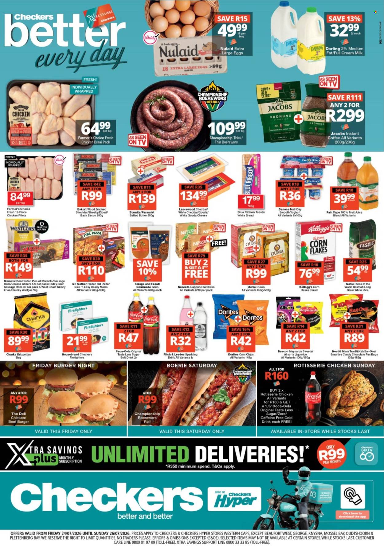 Checkers specials - 24/07/2026 - 26/07/2026. Page 1