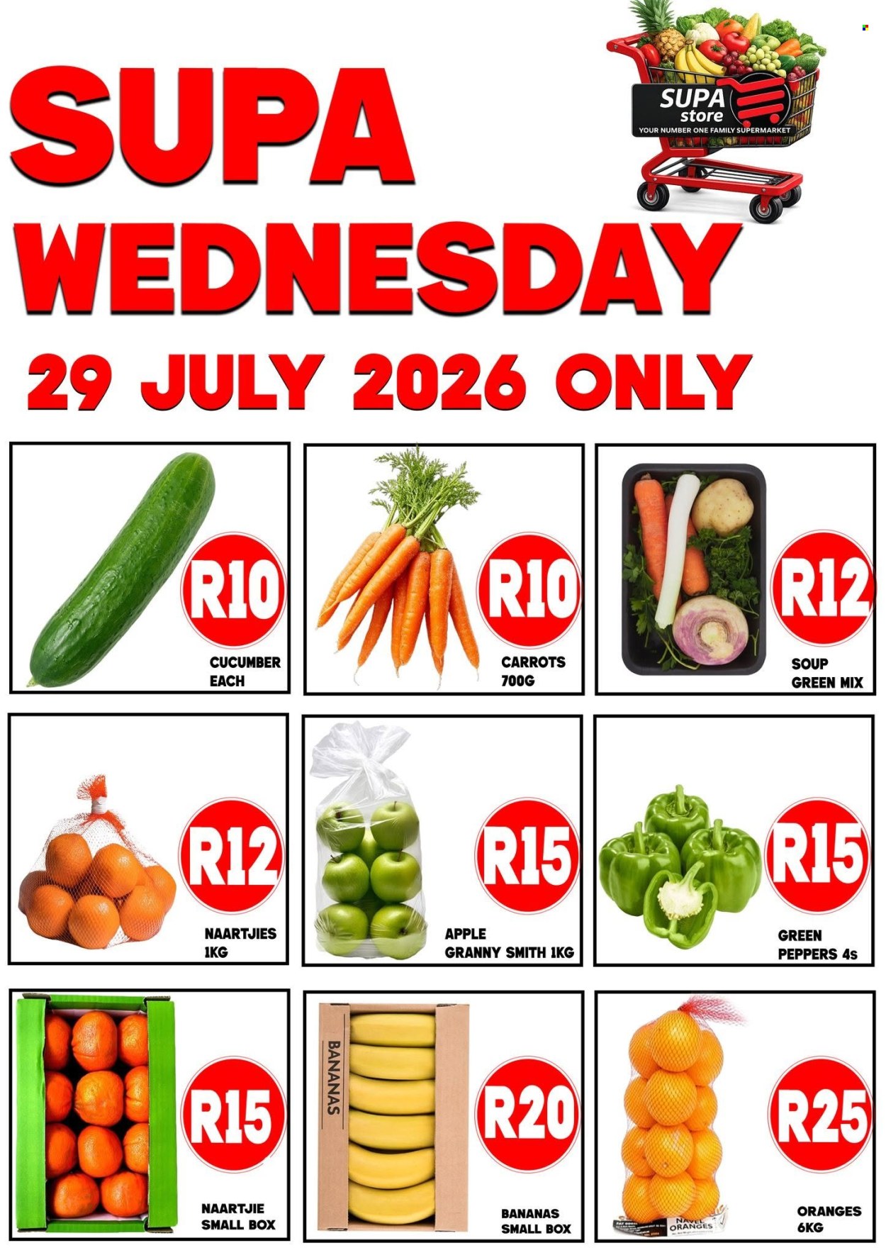 Supa Store specials - 29/07/2026 - 29/07/2026. Page 1