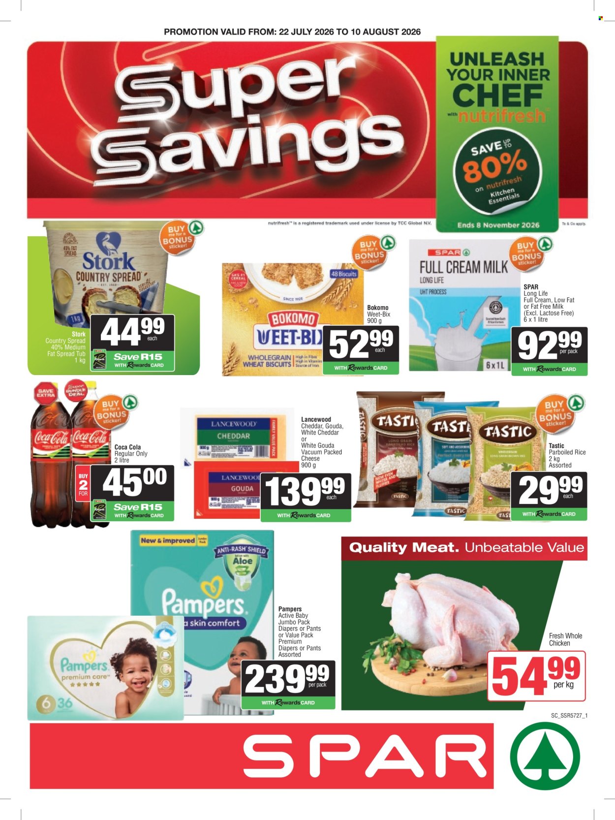 SPAR specials - 22/07/2026 - 10/08/2026. Page 1