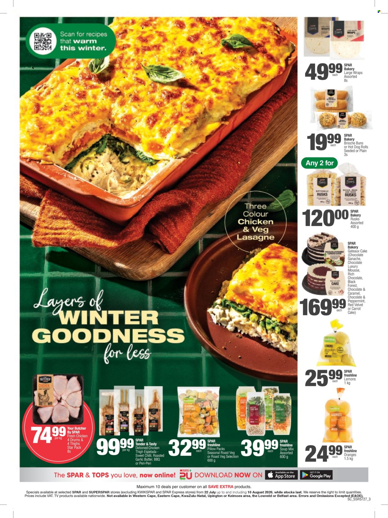 SPAR specials - 22/07/2026 - 10/08/2026. Page 3