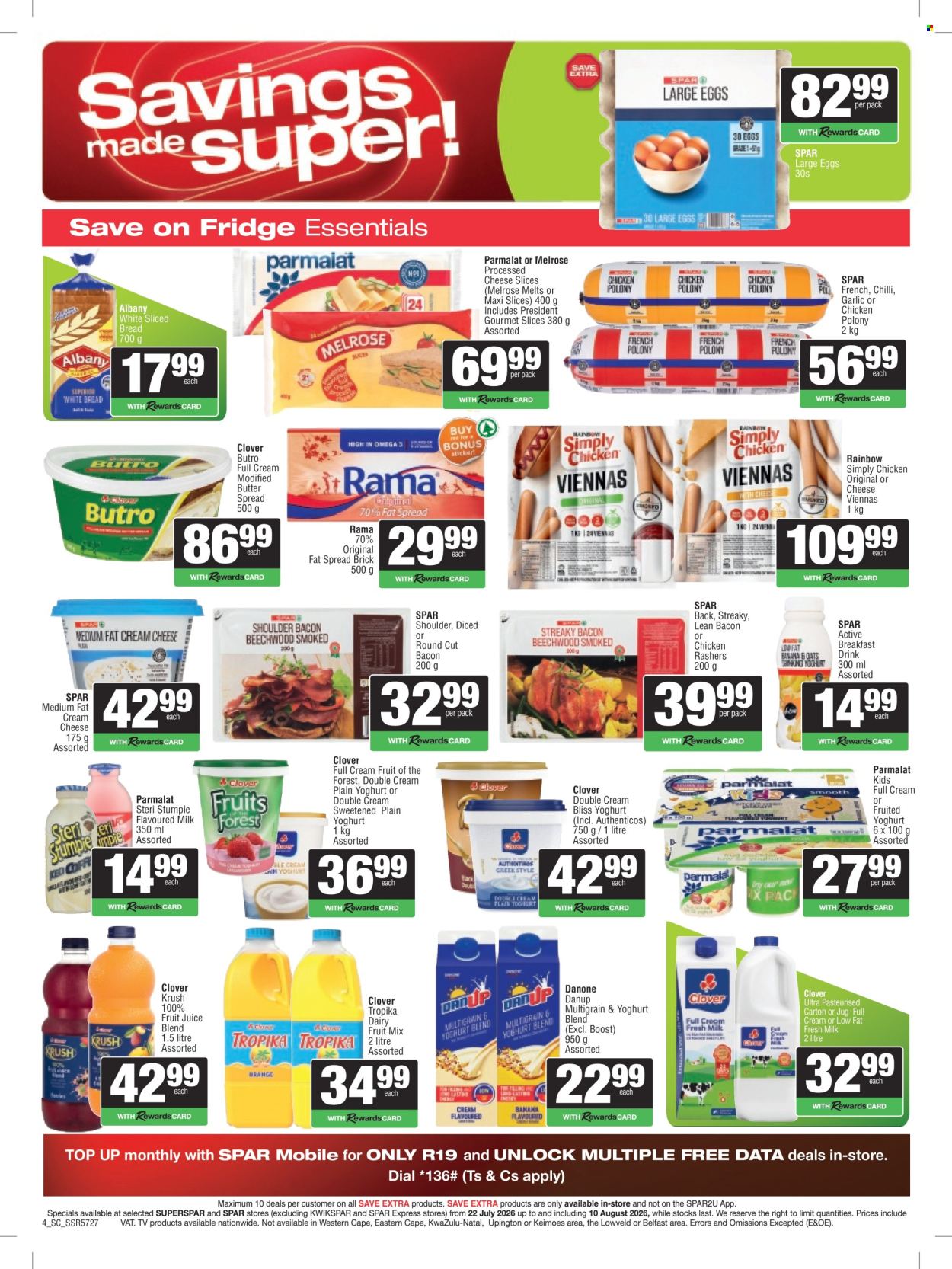 SPAR specials - 22/07/2026 - 10/08/2026. Page 4
