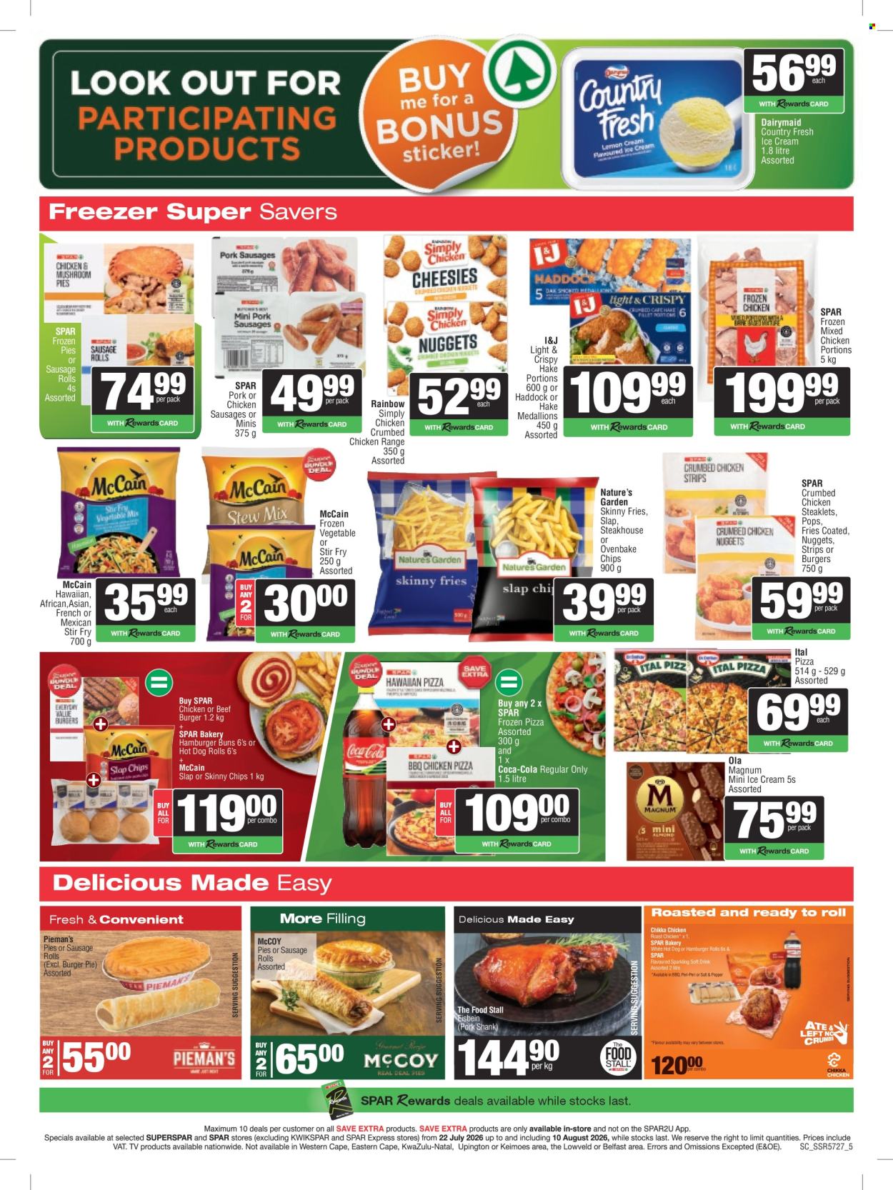SPAR specials - 22/07/2026 - 10/08/2026. Page 5