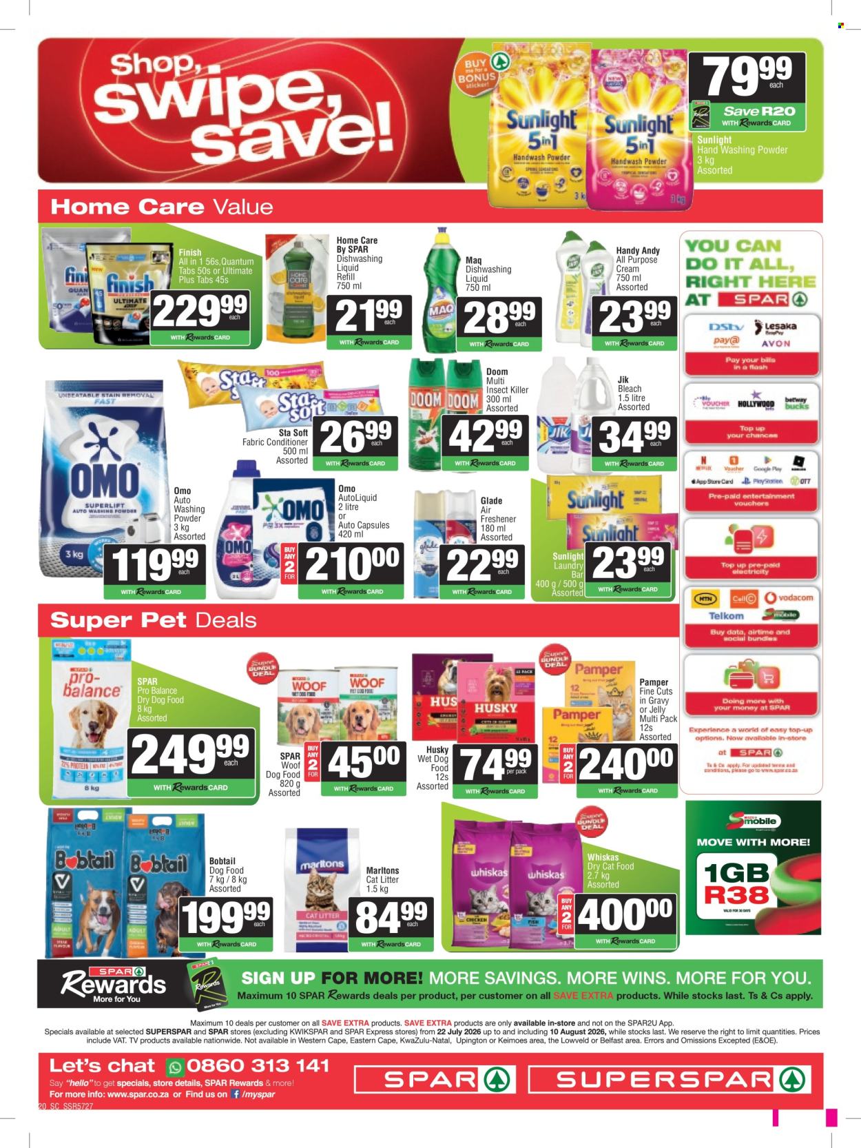 SPAR specials - 22/07/2026 - 10/08/2026. Page 16