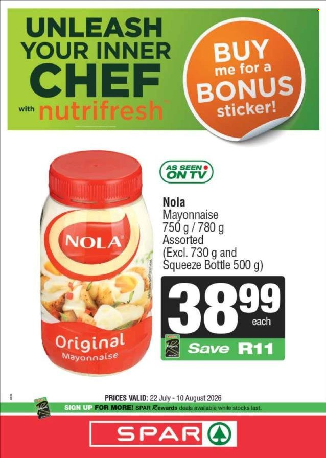 SPAR specials - 22/07/2026 - 10/08/2026. Page 10
