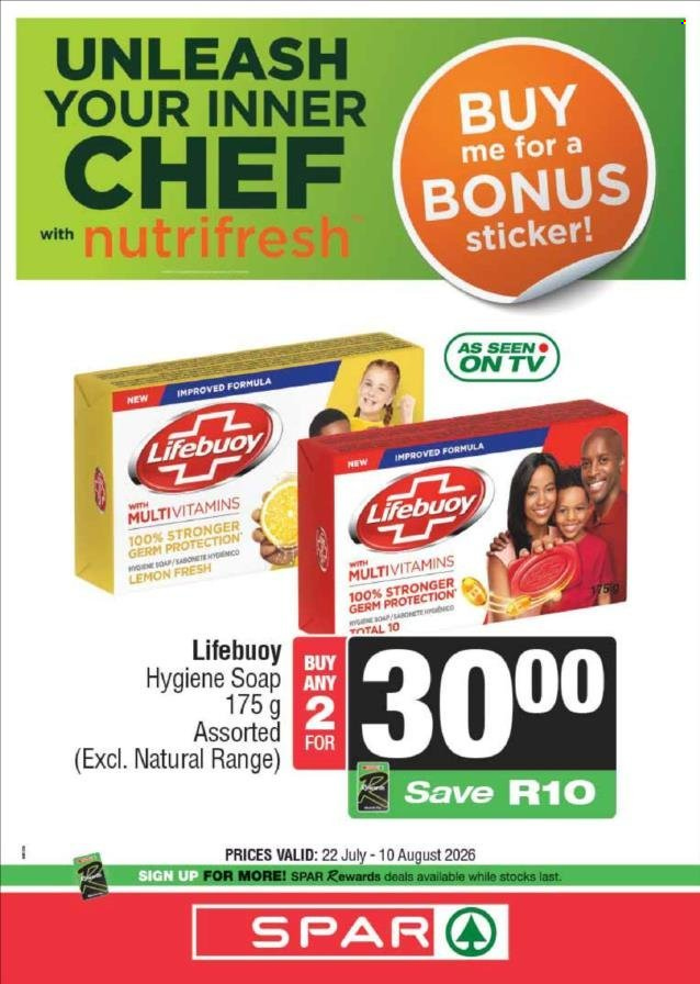 SPAR specials - 22/07/2026 - 10/08/2026. Page 14
