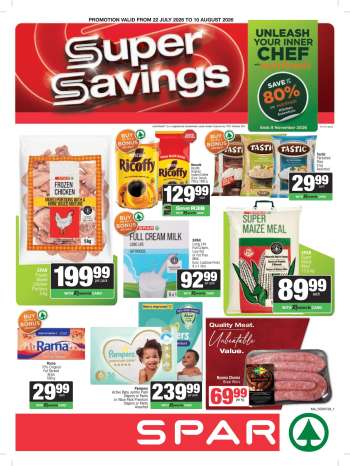 SPAR catalogue  - 22/07/2026 - 10/08/2026.