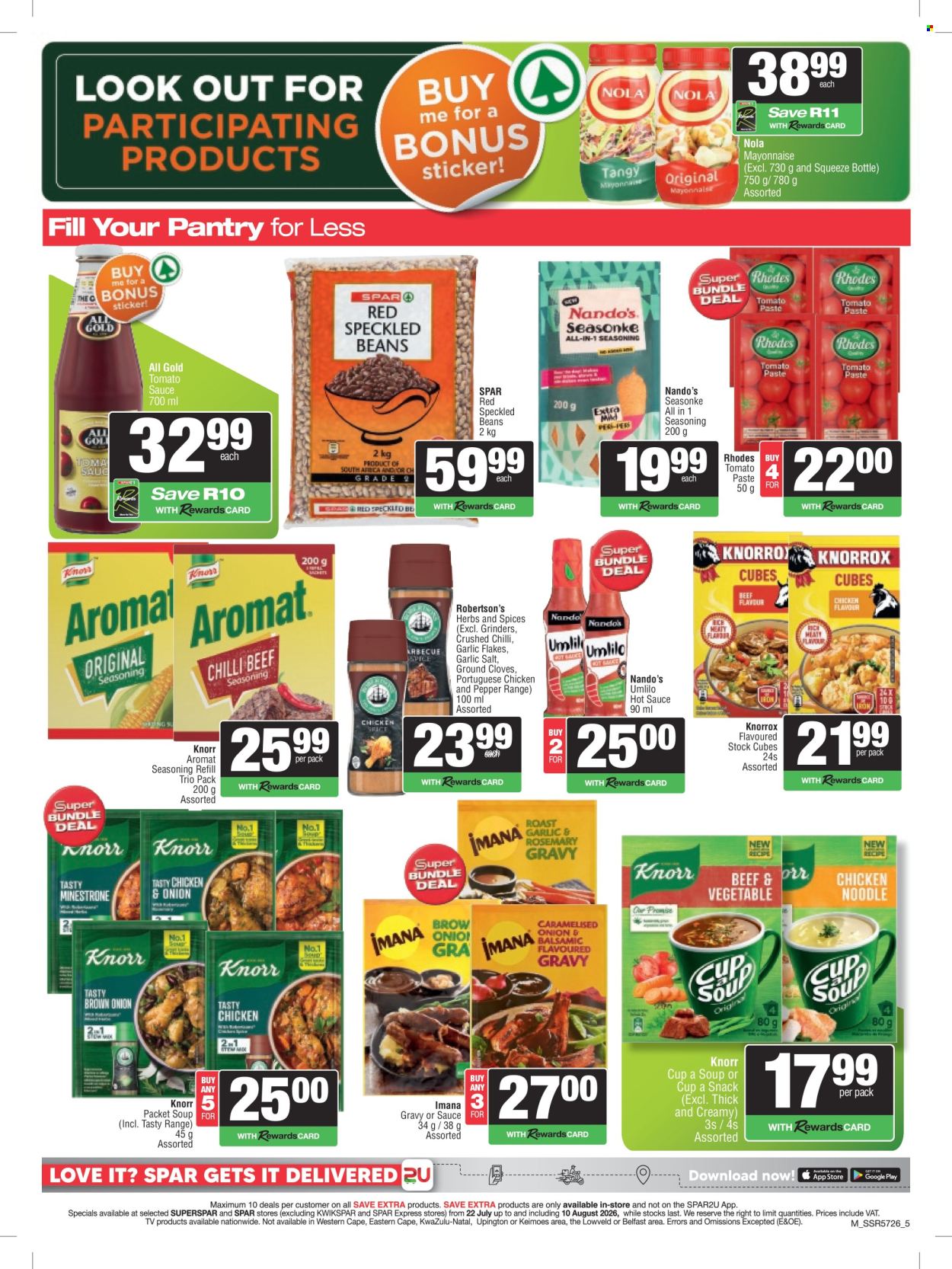 SPAR specials - 22/07/2026 - 10/08/2026. Page 4