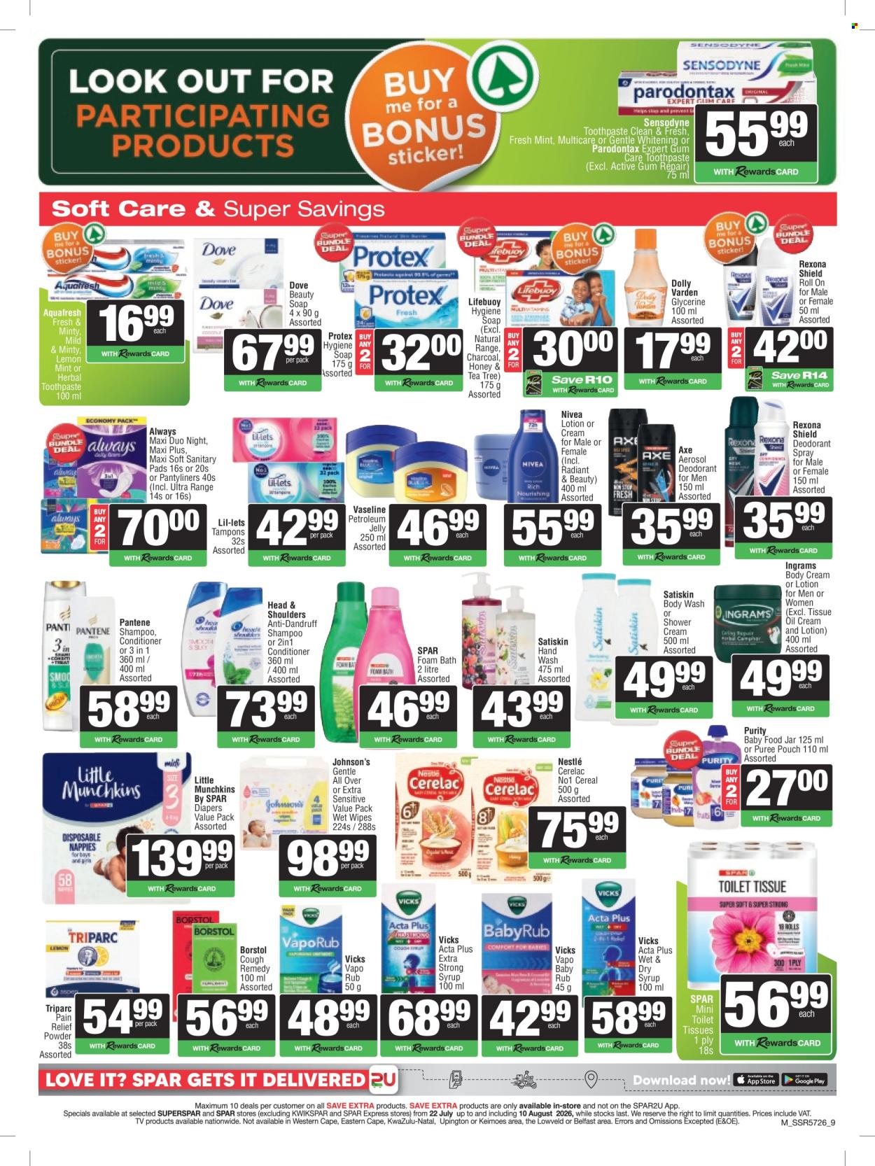SPAR specials - 22/07/2026 - 10/08/2026. Page 9