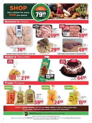 SPAR catalogue  - 22/07/2026 - 10/08/2026.