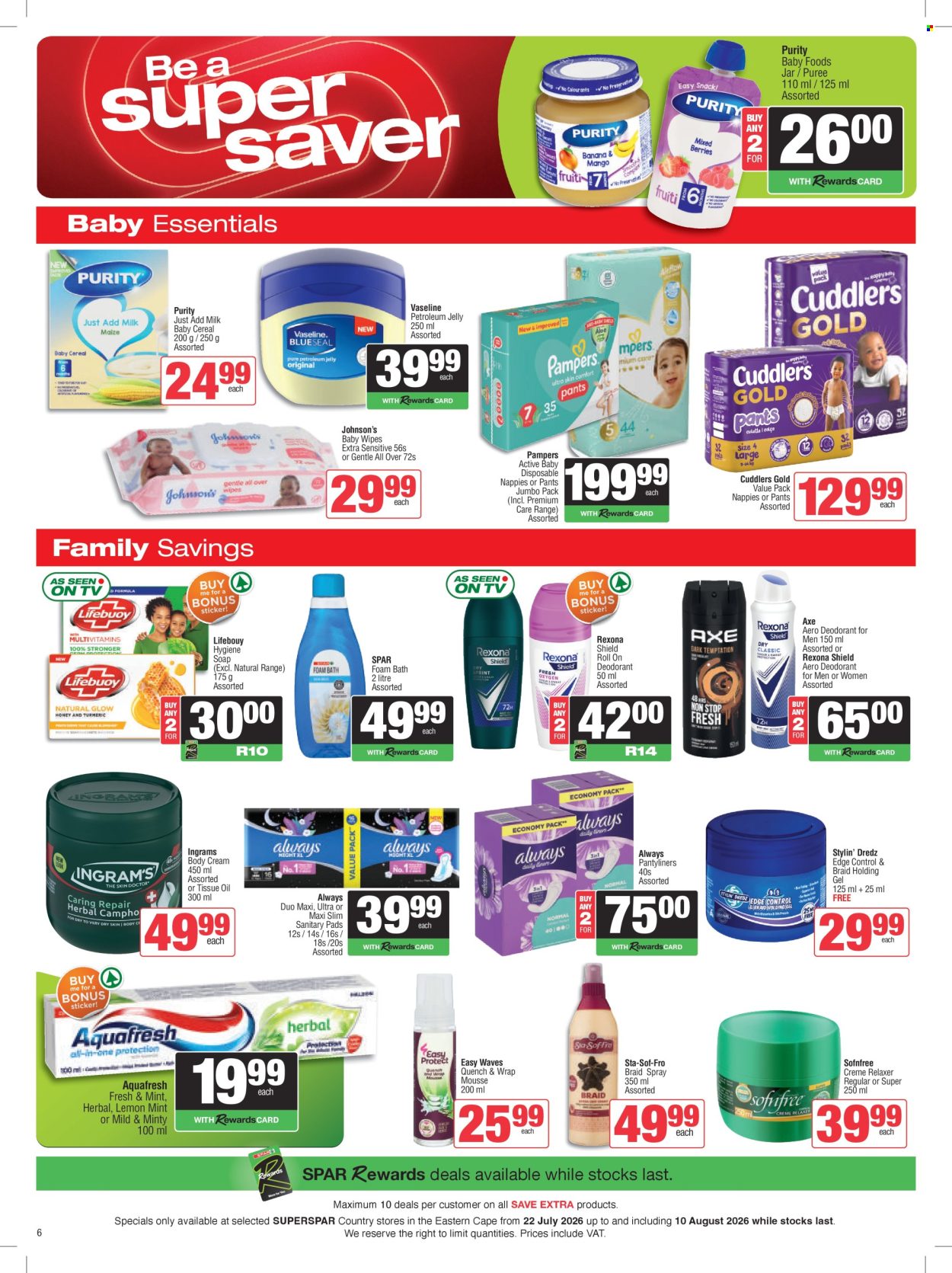 SPAR specials - 22/07/2026 - 10/08/2026. Page 6