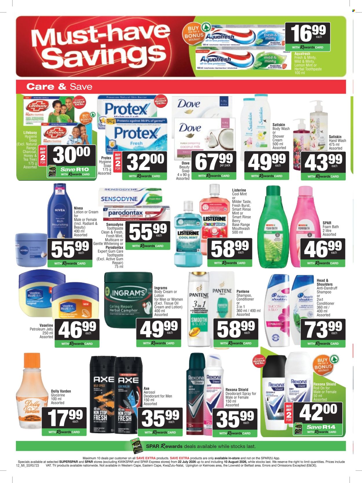 SPAR specials - 22/07/2026 - 10/08/2026. Page 12