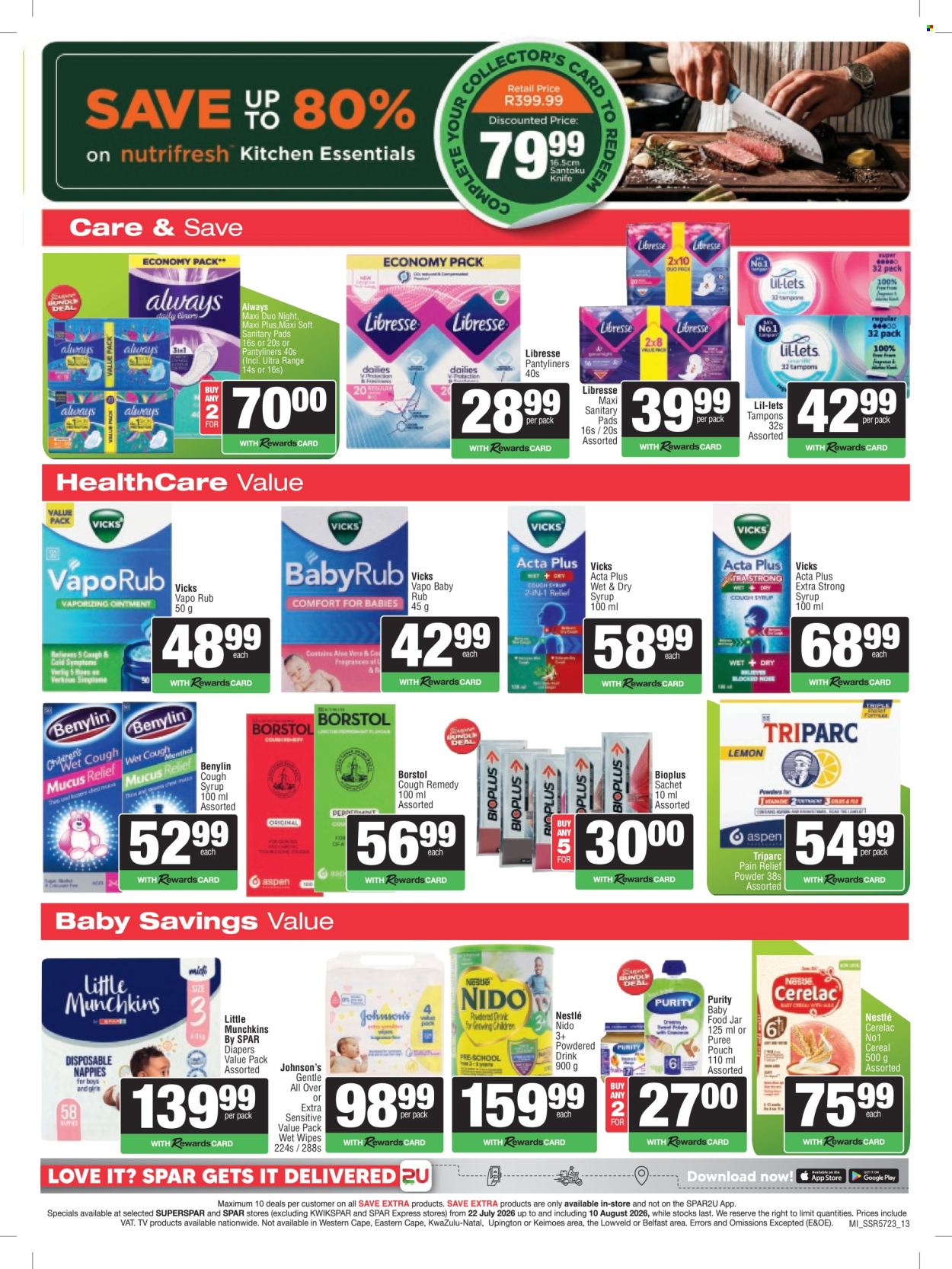 SPAR specials - 22/07/2026 - 10/08/2026. Page 13