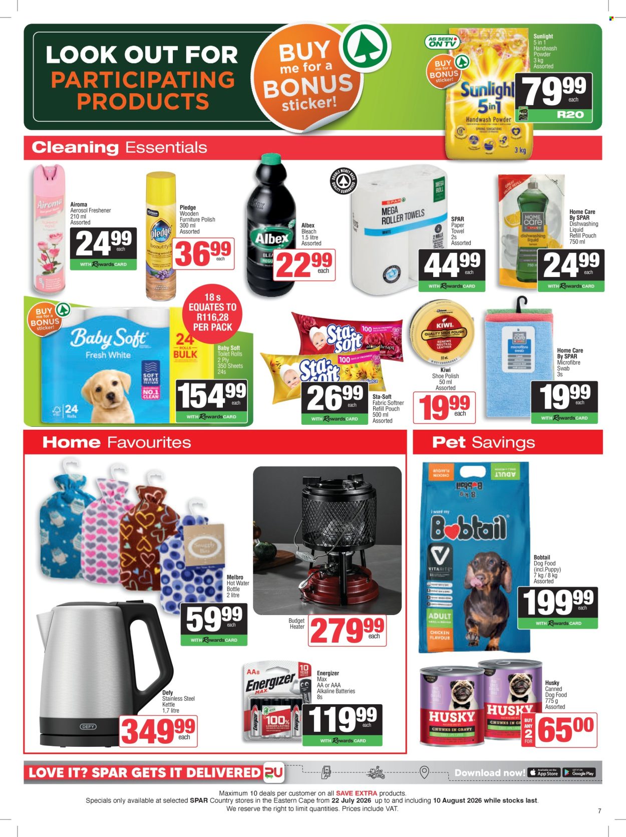 SPAR specials - 22/07/2026 - 10/08/2026. Page 5