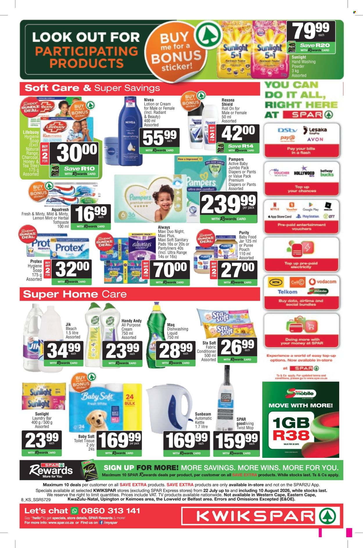 SPAR specials - 22/07/2026 - 10/08/2026. Page 4