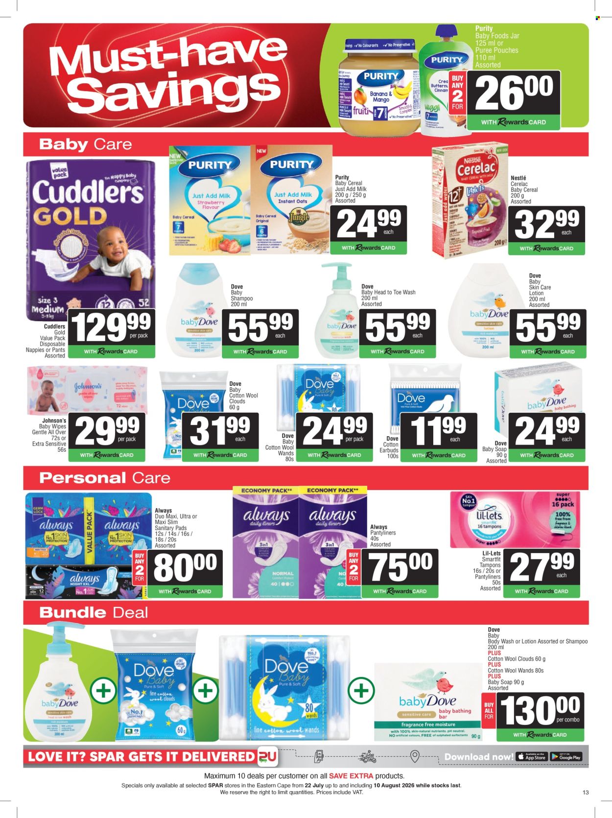 SPAR specials - 22/07/2026 - 10/08/2026. Page 13
