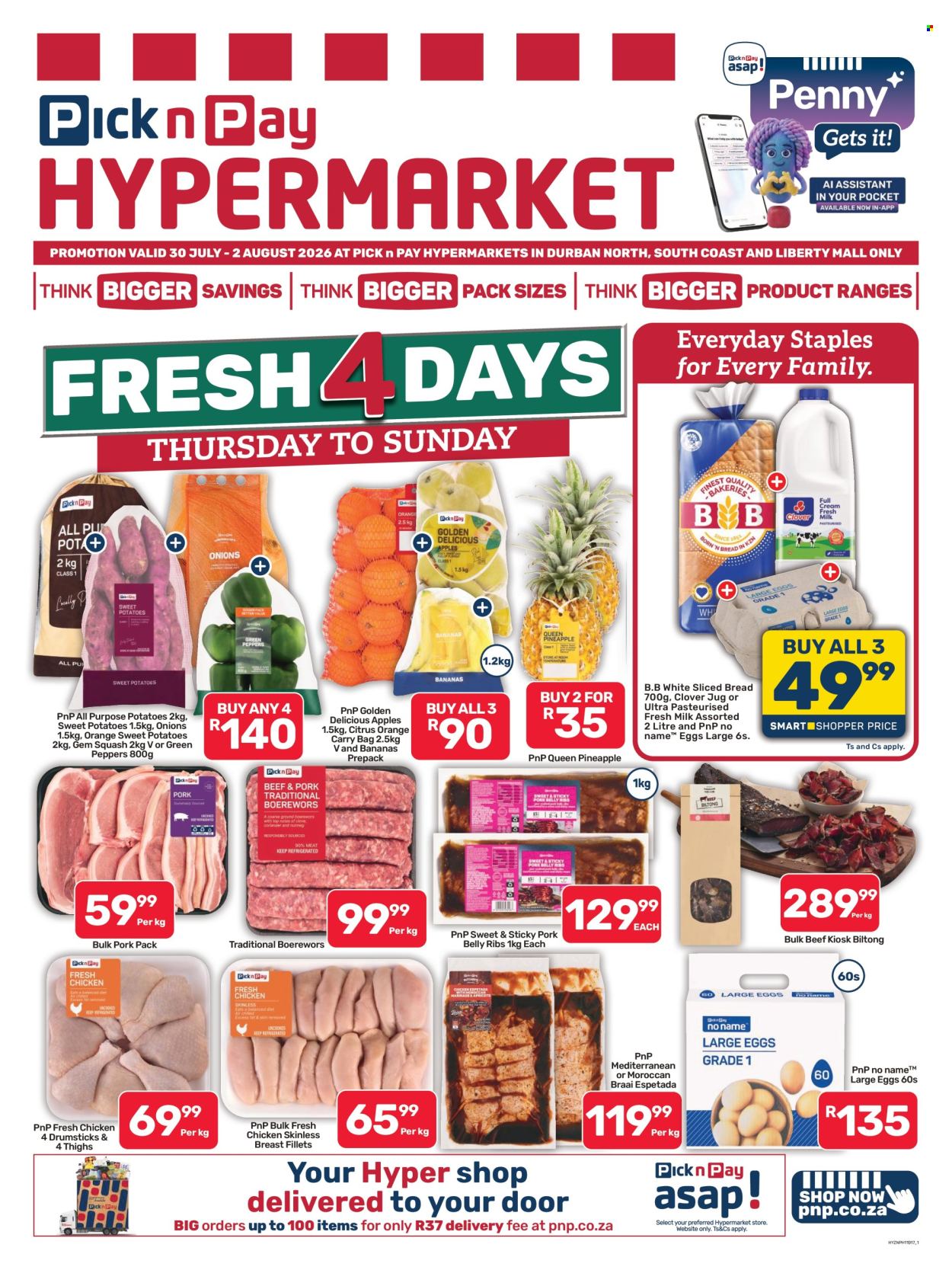 Pick n Pay specials - 30/07/2026 - 02/08/2026. Page 1