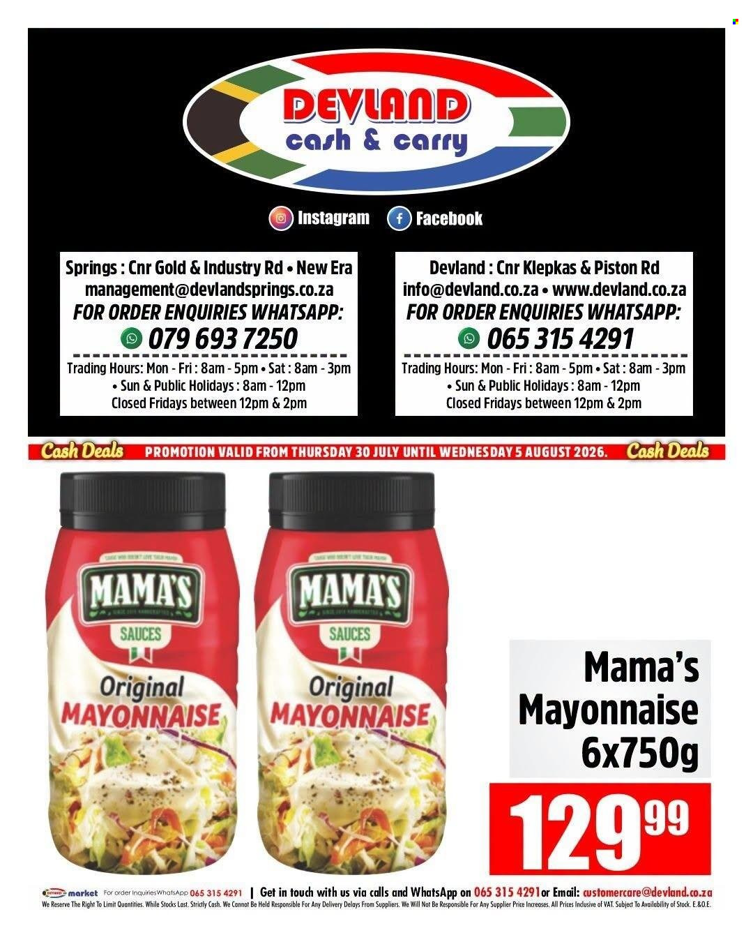 Devland specials - 30/07/2026 - 05/08/2026. Page 3