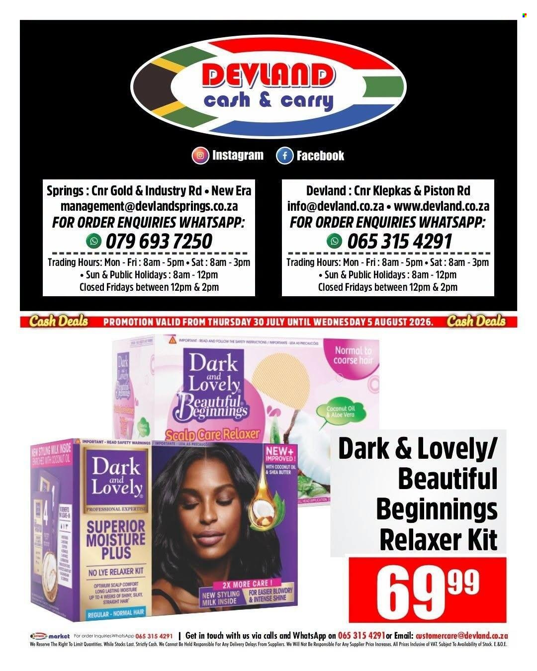 Devland specials - 30/07/2026 - 05/08/2026. Page 5