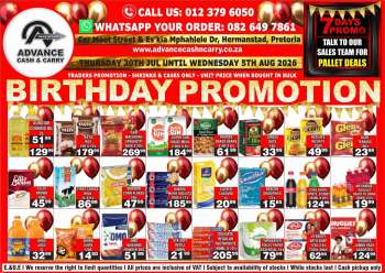 Advance Cash & Carry catalogue  - 30/07/2026 - 05/08/2026.