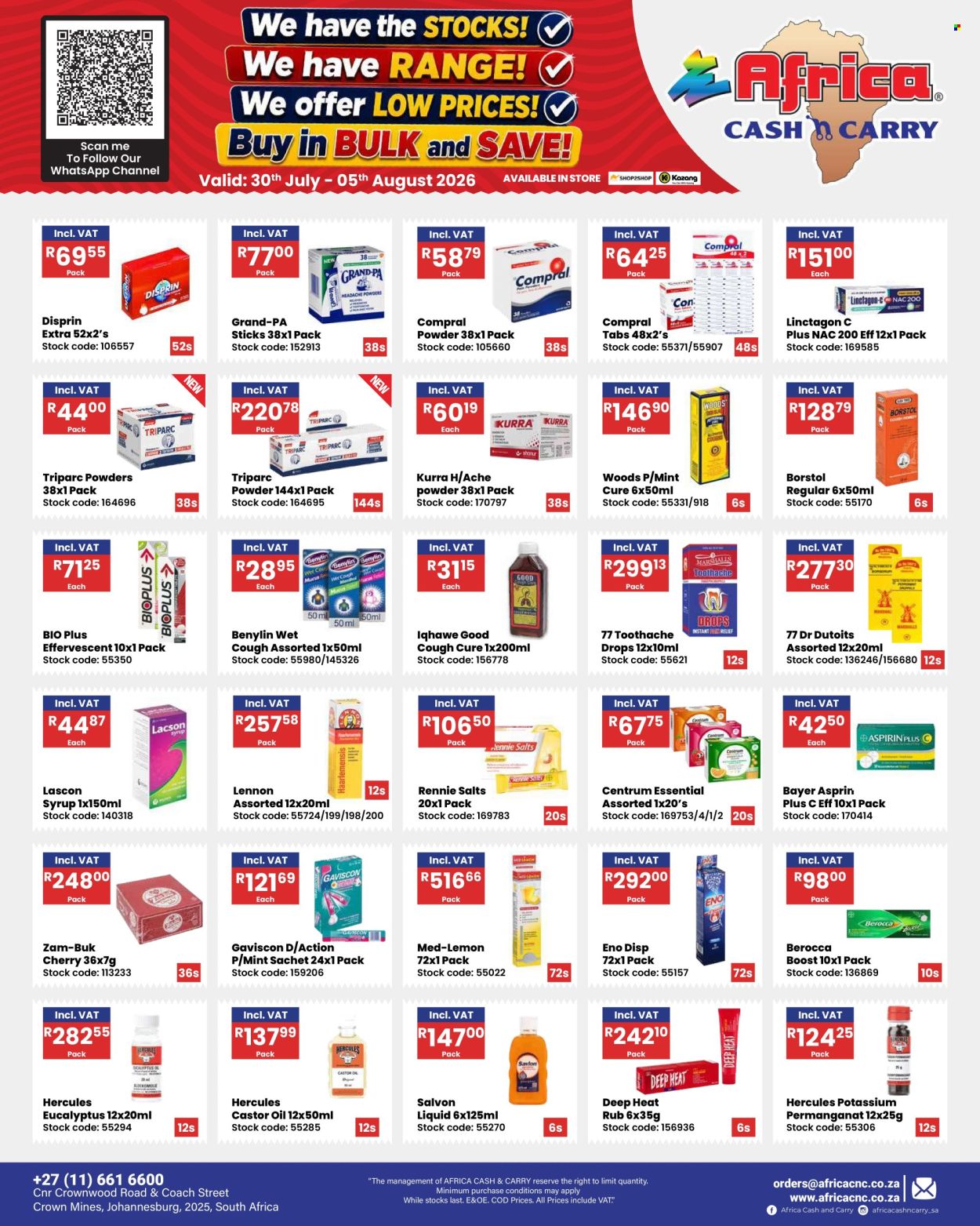 Africa Cash & Carry specials - 30/07/2026 - 05/08/2026. Page 10