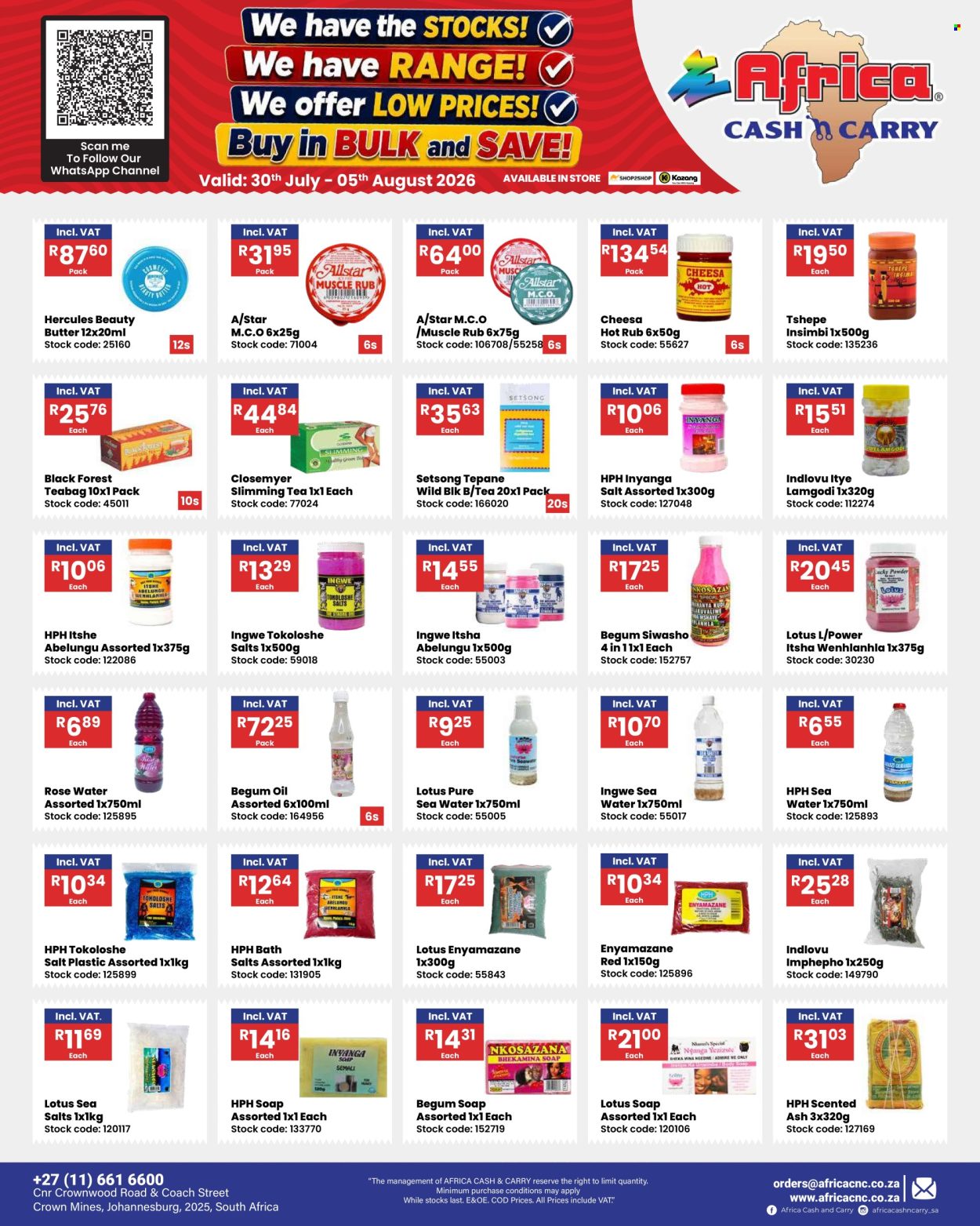 Africa Cash & Carry specials - 30/07/2026 - 05/08/2026. Page 21