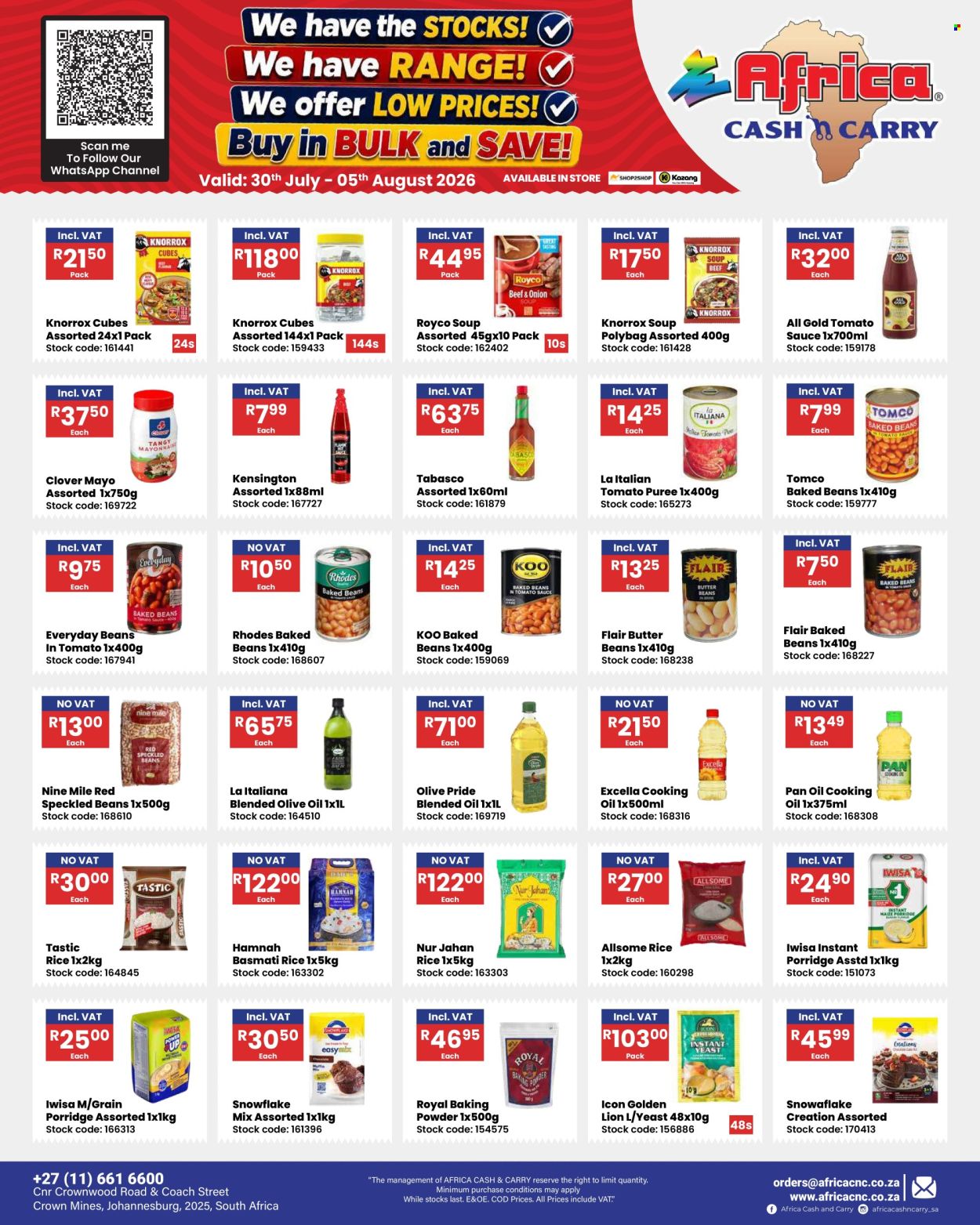 Africa Cash & Carry specials - 30/07/2026 - 05/08/2026. Page 27