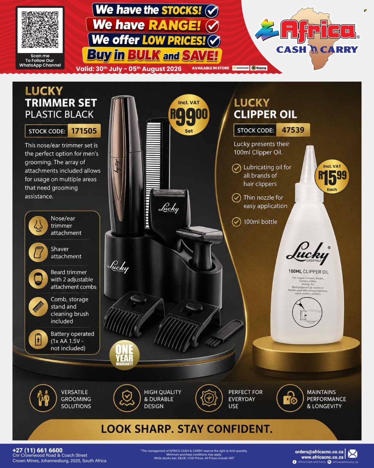 Africa Cash & Carry specials - 30/07/2026 - 05/08/2026. Page 30