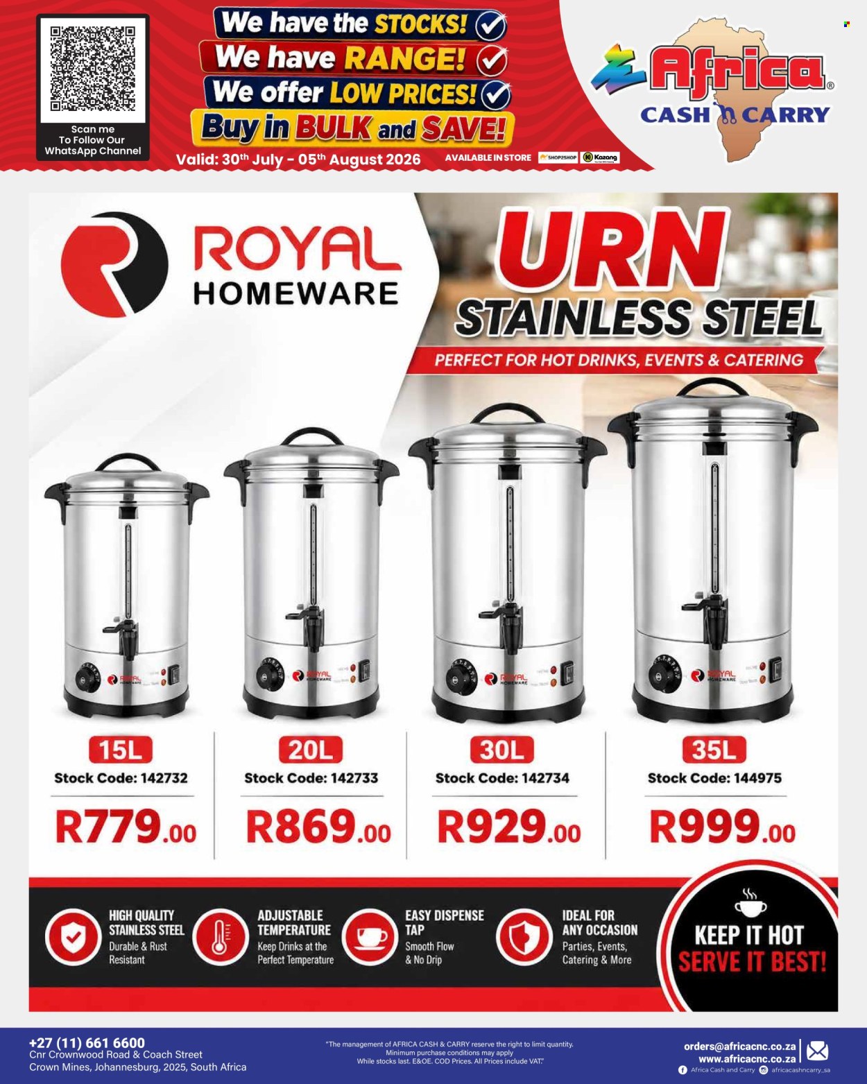 Africa Cash & Carry specials - 30/07/2026 - 05/08/2026. Page 31