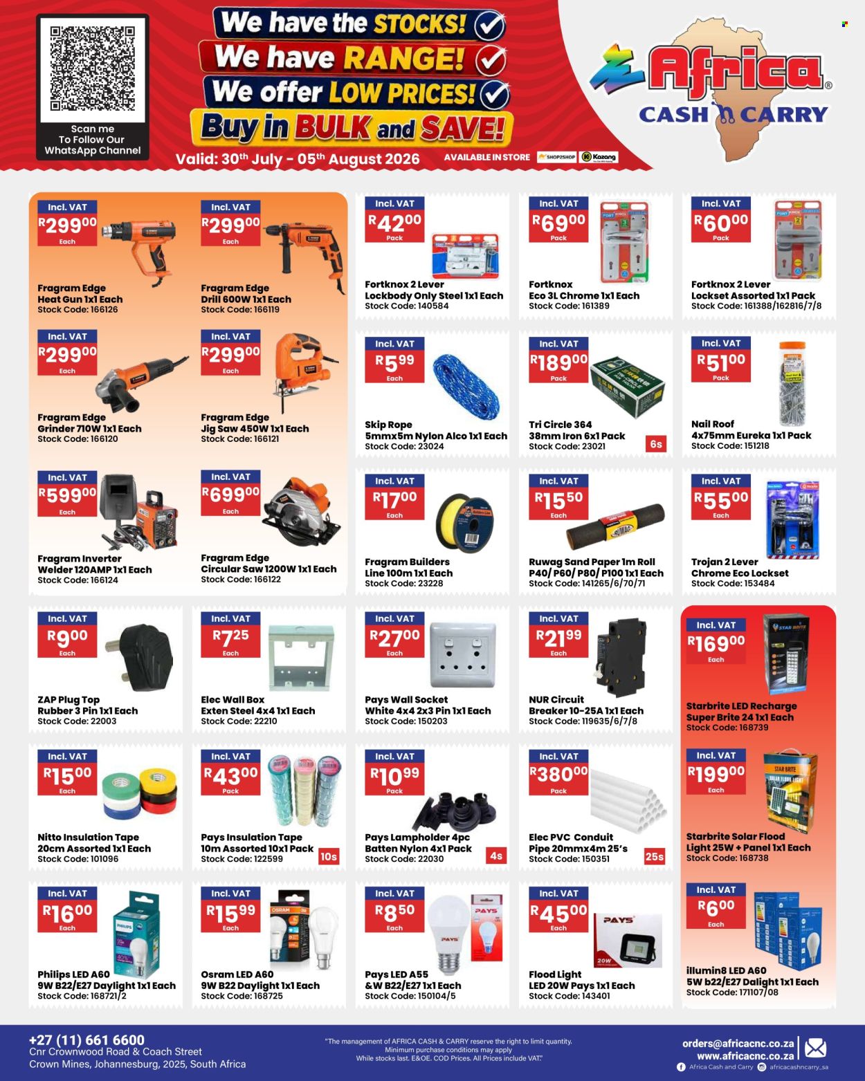 Africa Cash & Carry specials - 30/07/2026 - 05/08/2026. Page 37
