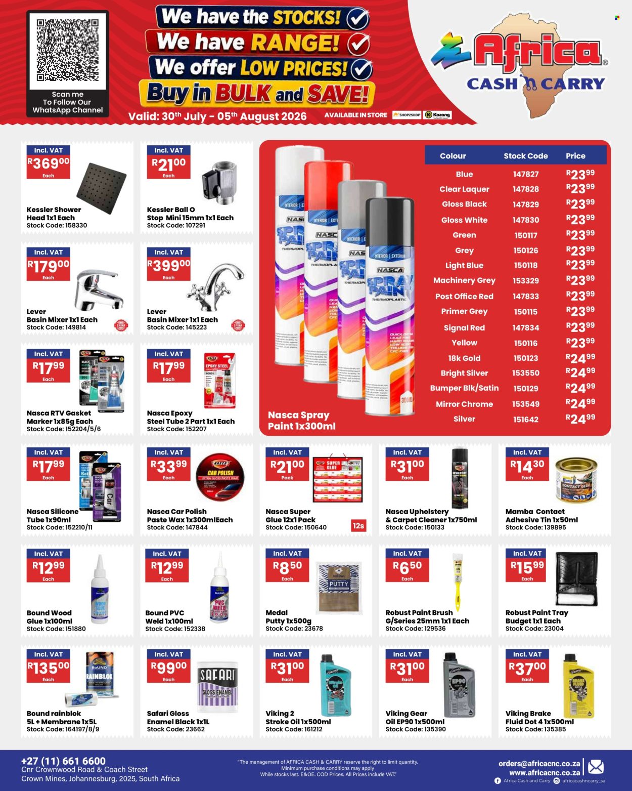 Africa Cash & Carry specials - 30/07/2026 - 05/08/2026. Page 39