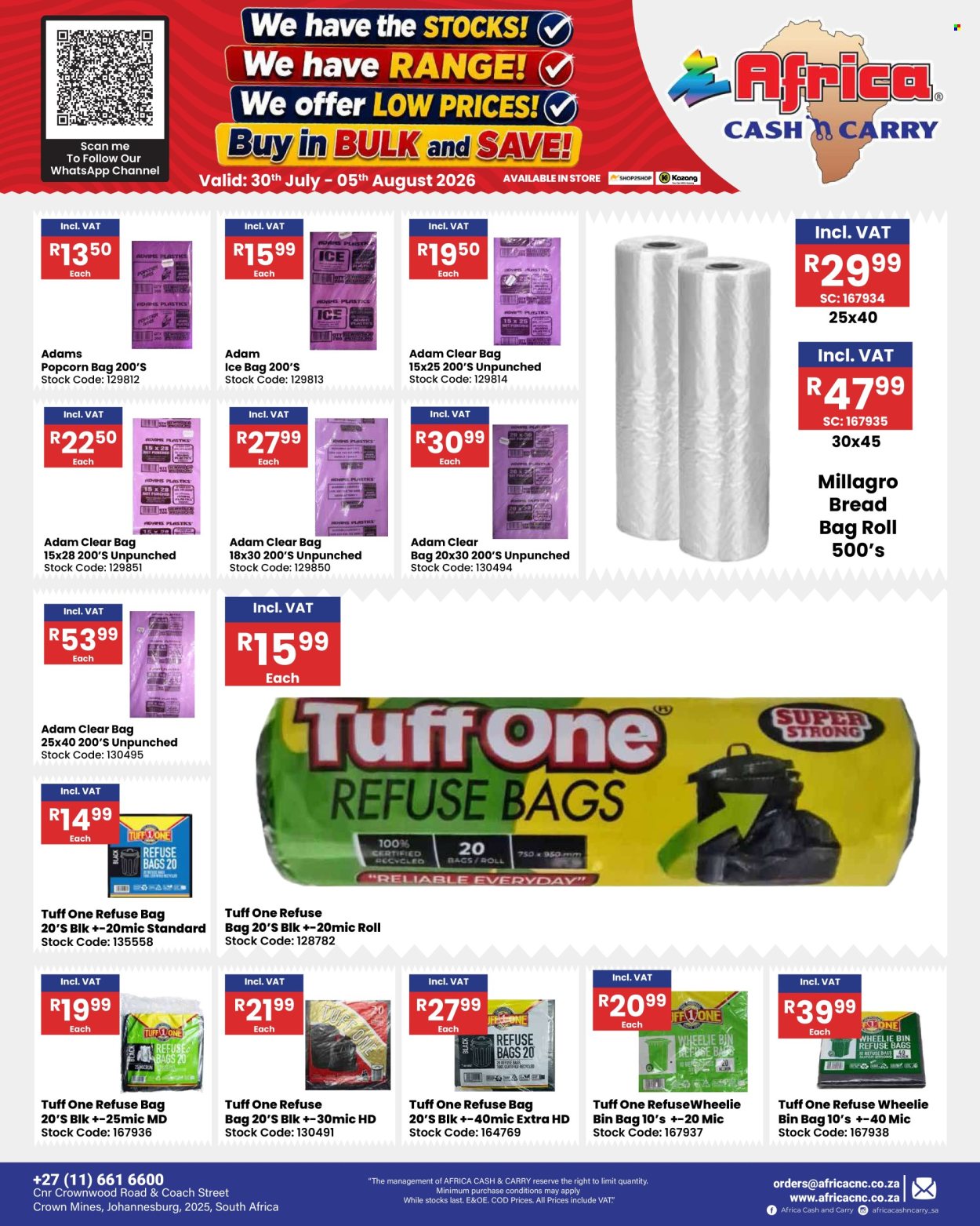 Africa Cash & Carry specials - 30/07/2026 - 05/08/2026. Page 50