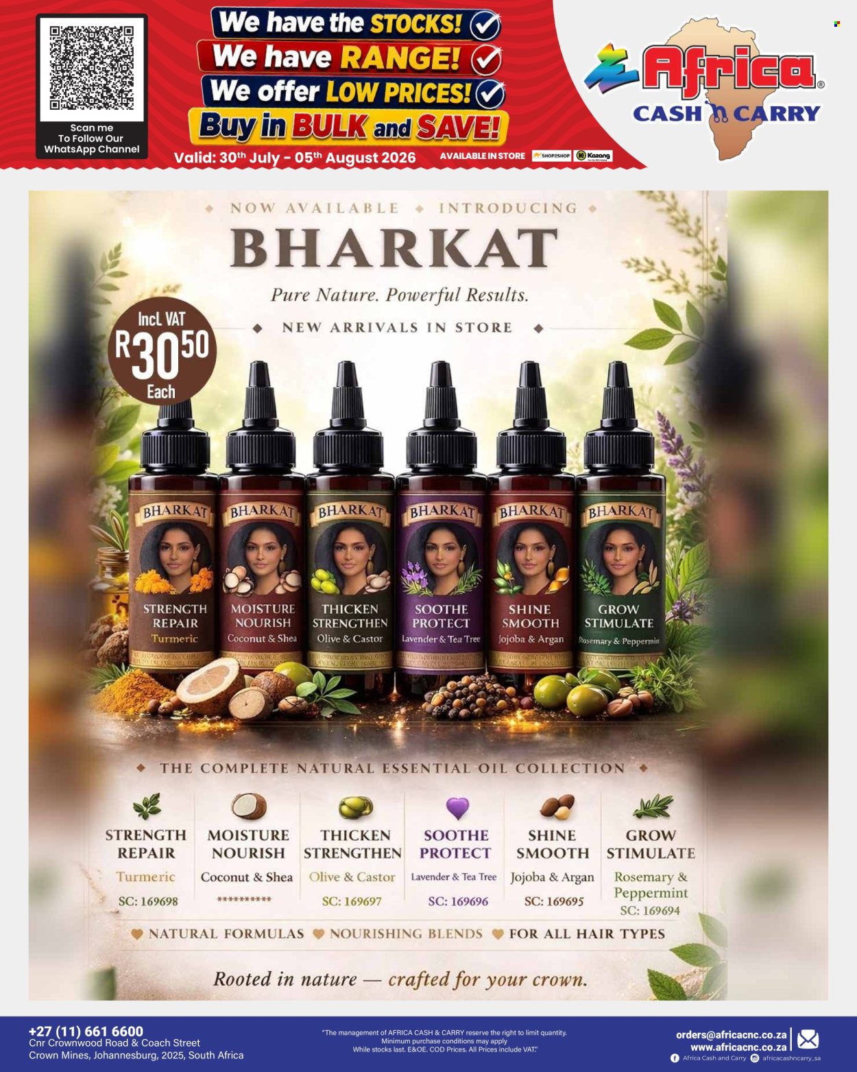 Africa Cash & Carry specials - 30/07/2026 - 05/08/2026. Page 63