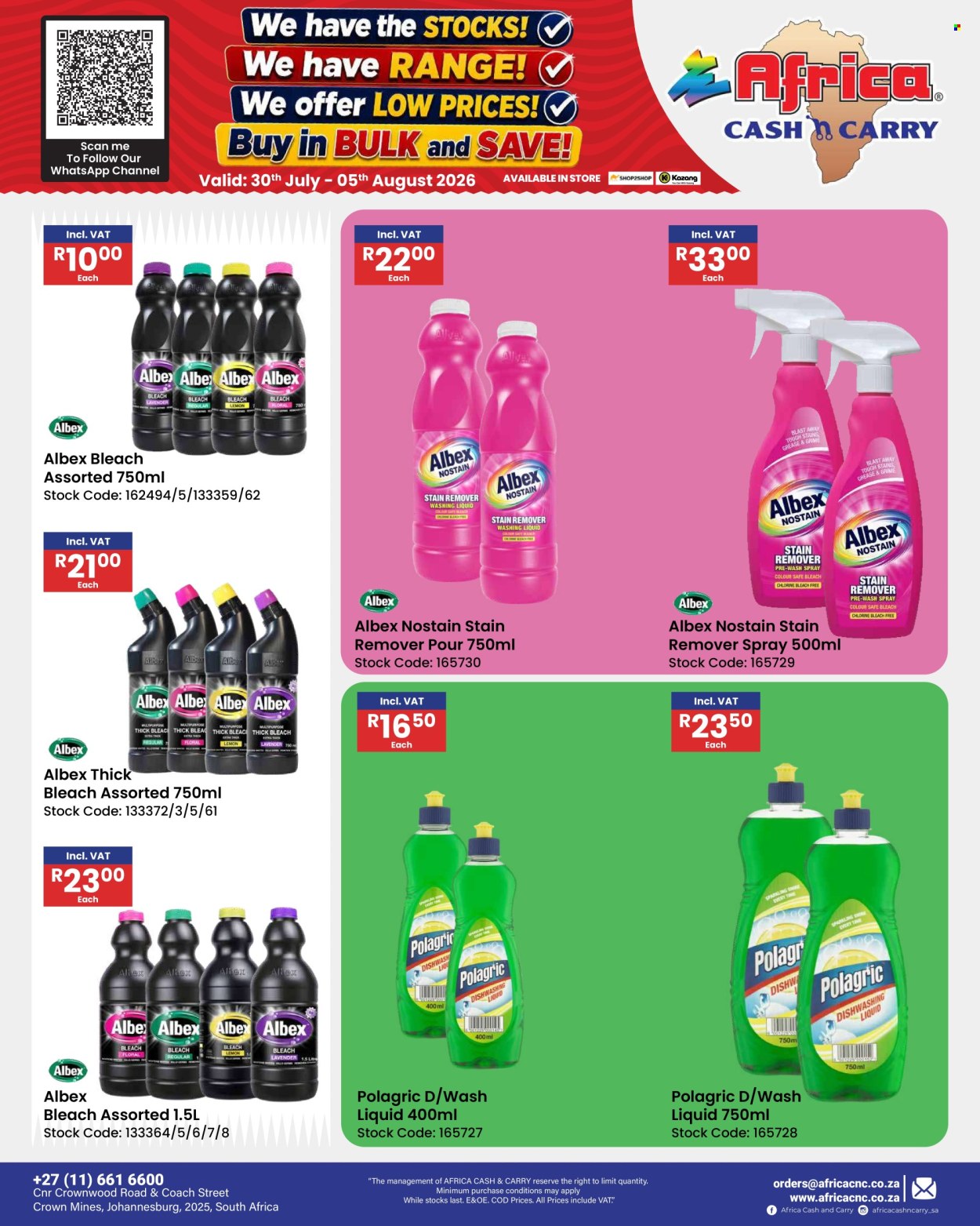Africa Cash & Carry specials - 30/07/2026 - 05/08/2026. Page 65
