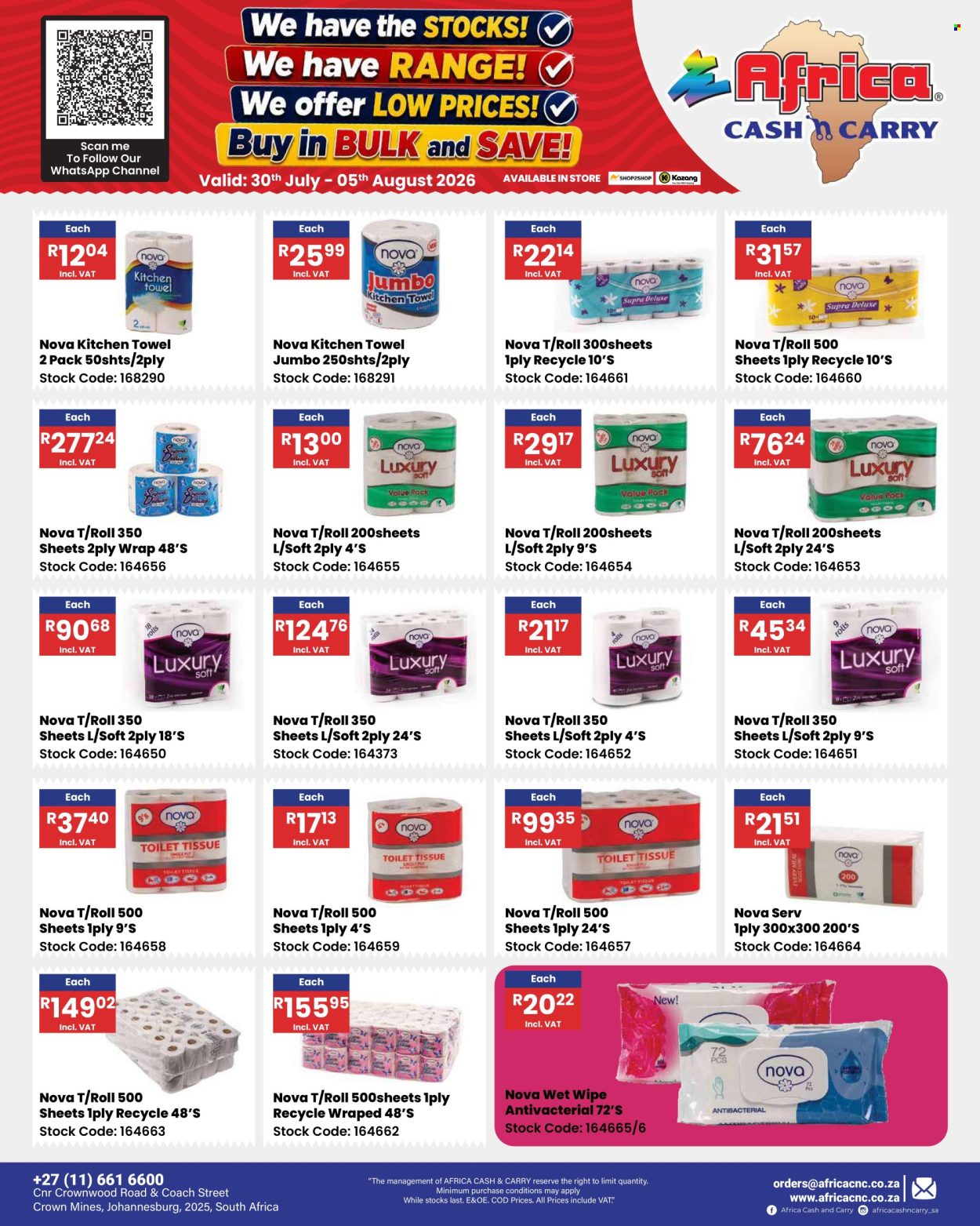 Africa Cash & Carry specials - 30/07/2026 - 05/08/2026. Page 66