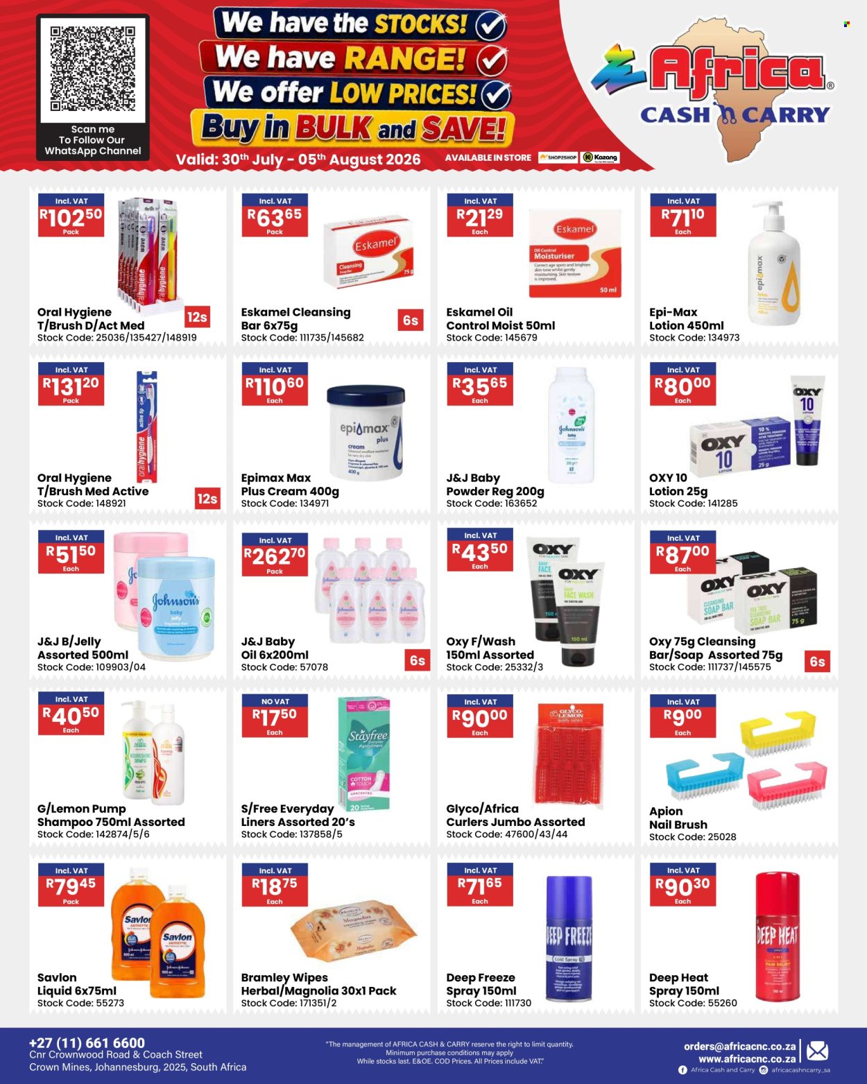 Africa Cash & Carry specials - 30/07/2026 - 05/08/2026. Page 75